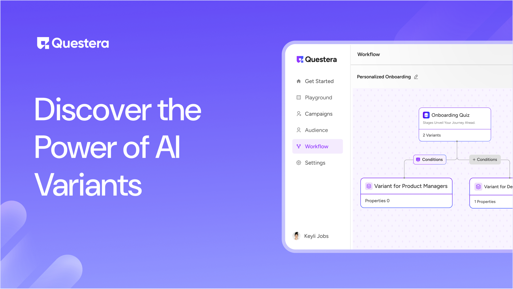 Effortlessly Create, Manage and Deploy Questera AI Variants